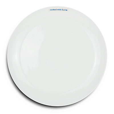 Make International Cooked With Love Dinner Plate, Large Make International Cooked With Love Dinner Plate, Large